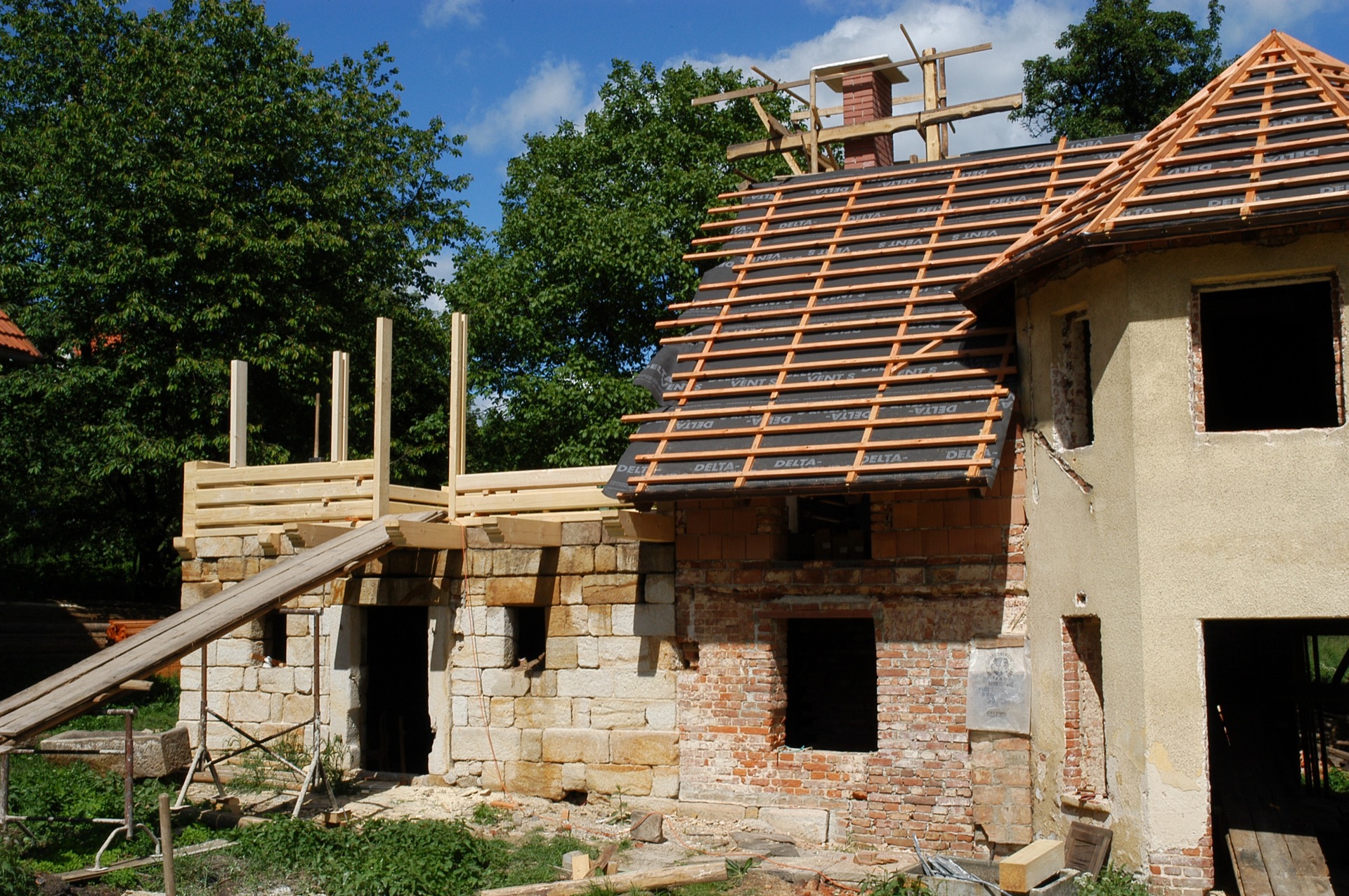 Proces stavby