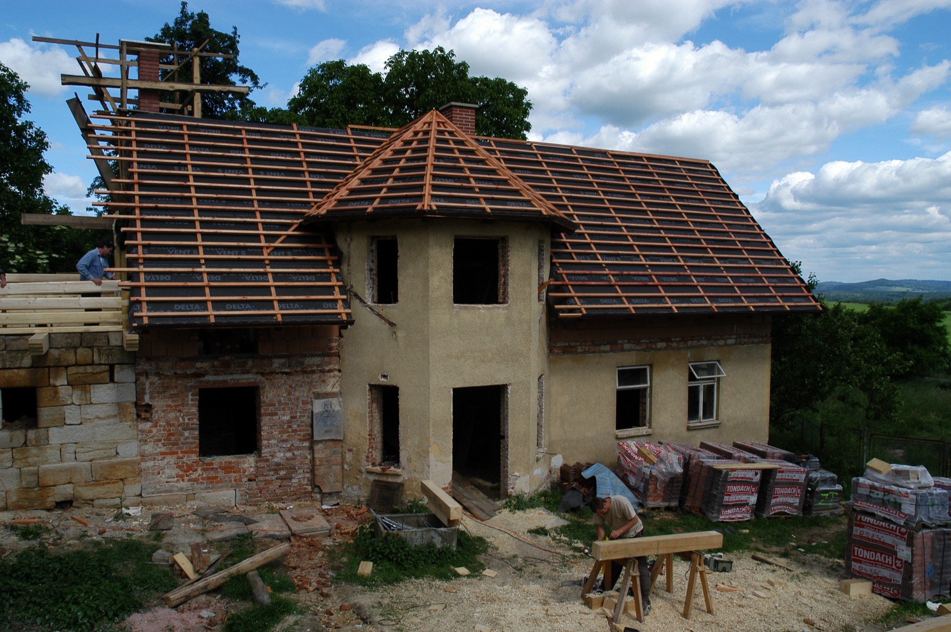 Proces stavby